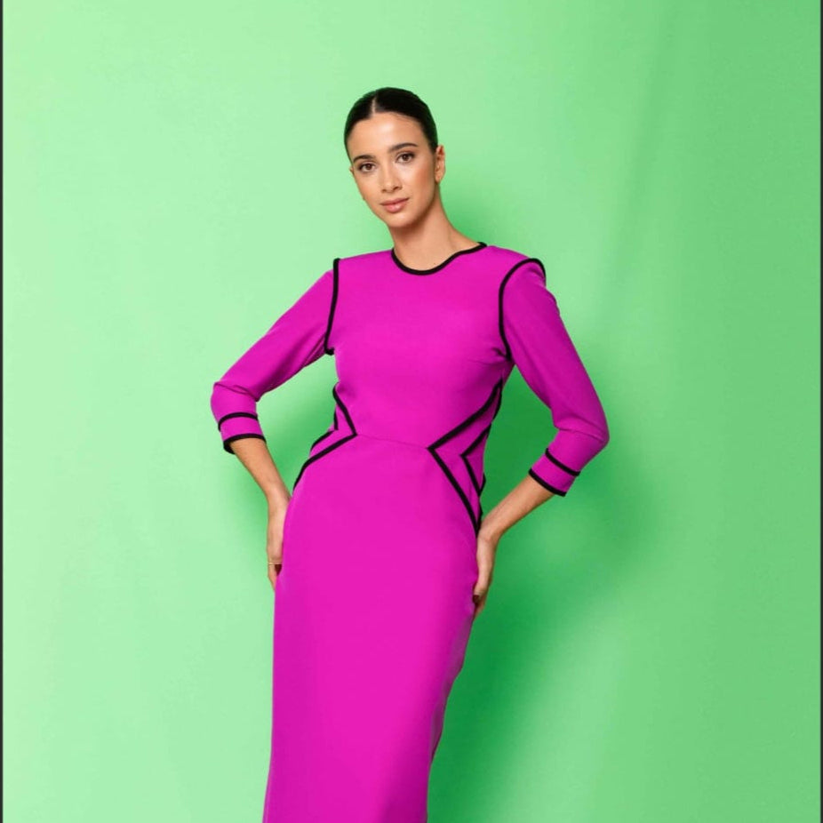 VESTIDO ROMBOS BUGANVILLA